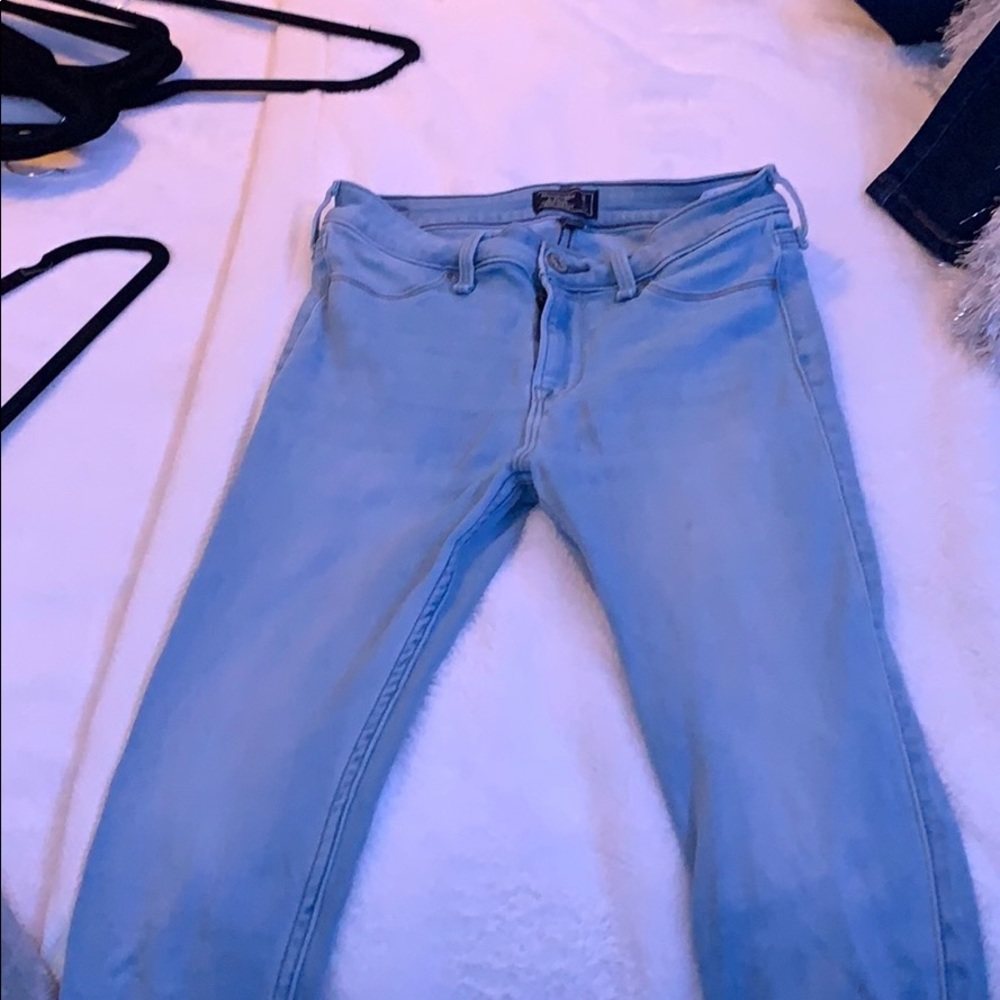 Light wash jeans